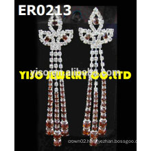 customized designs rhinestone earring